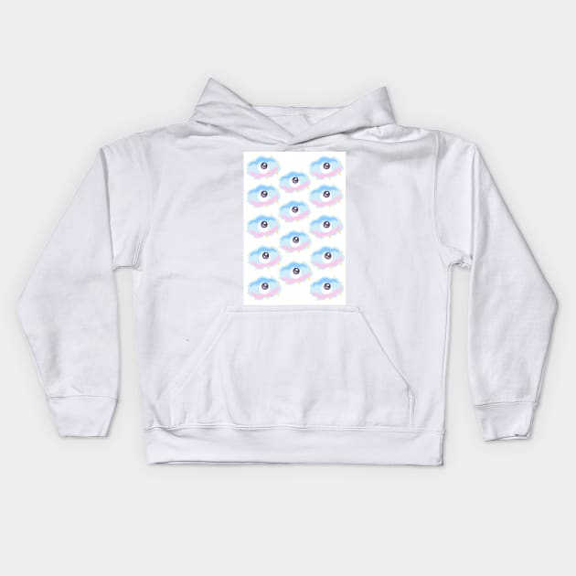 kirby boss kracko Kids Hoodie by toothy.crow